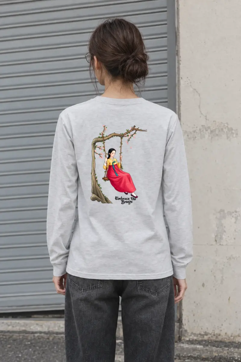 "Embrace The Breeze" Unisex Longsleeve T-shirt