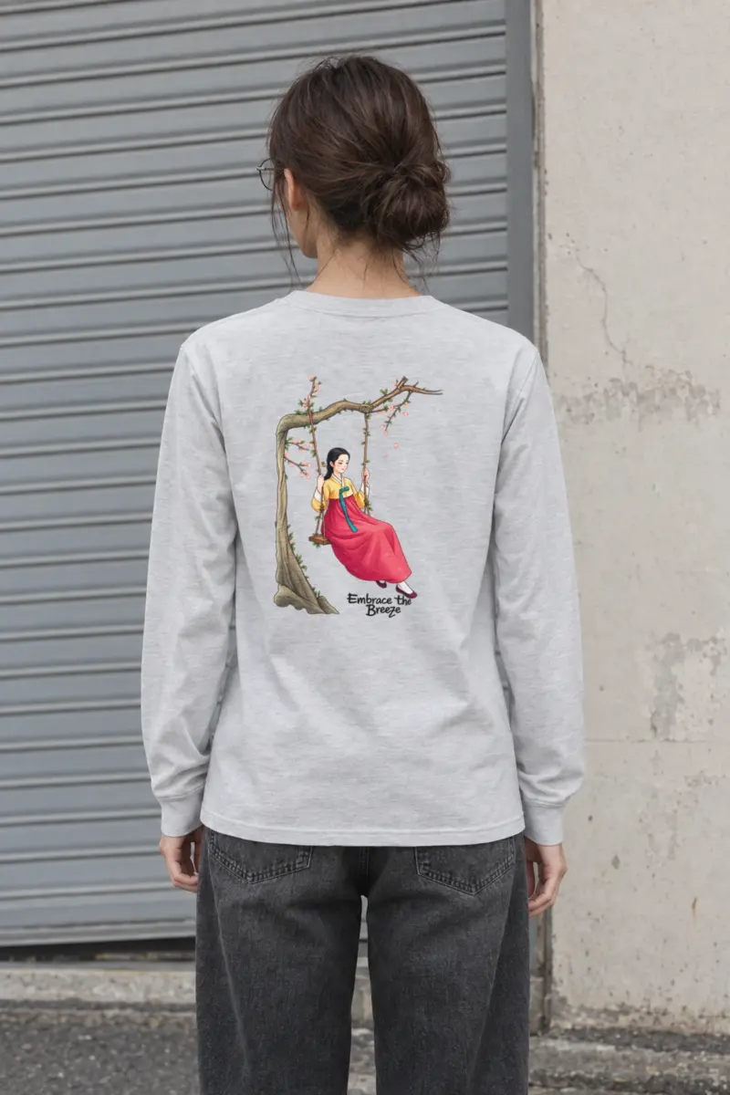 "Embrace The Breeze" Unisex Longsleeve T-shirt