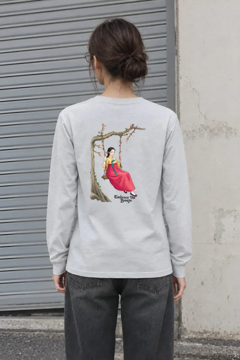 "Embrace The Breeze" Unisex Longsleeve T-shirt
