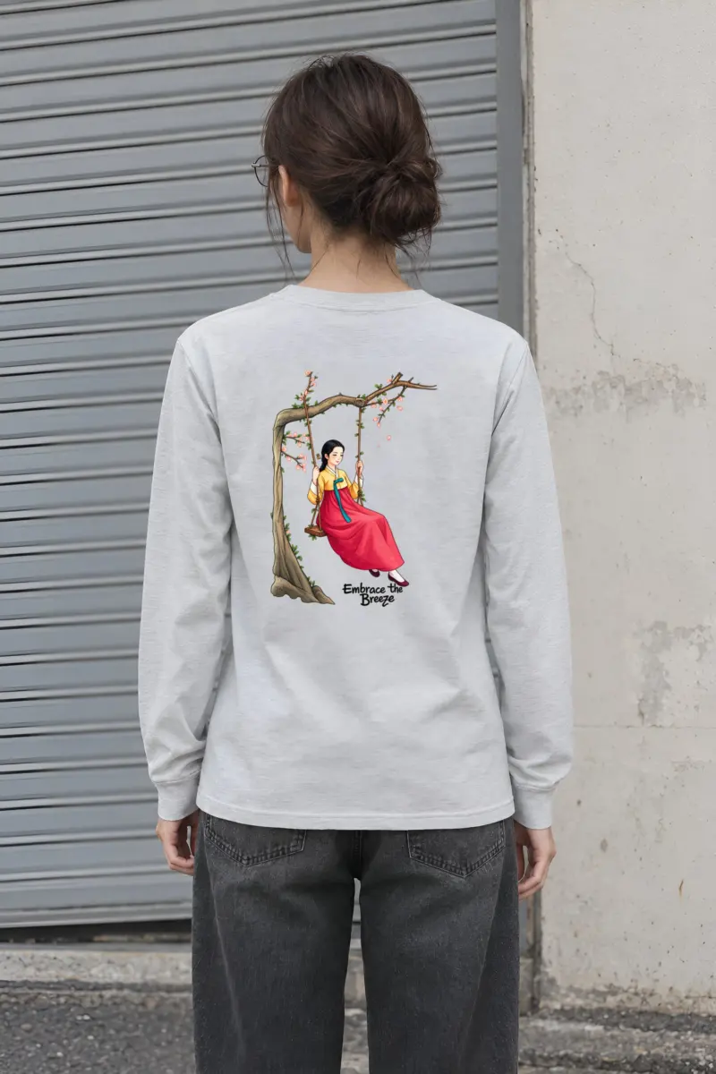 "Embrace The Breeze" Unisex Longsleeve T-shirt