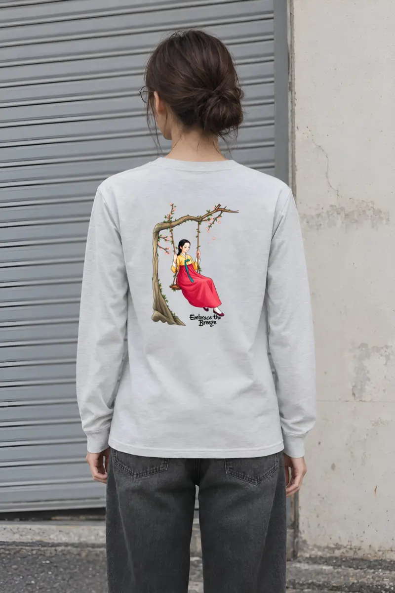 "Embrace The Breeze" Unisex Longsleeve T-shirt