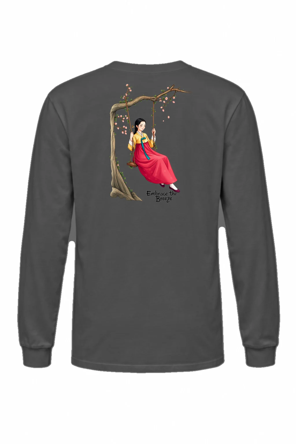 "Embrace The Breeze" Unisex Longsleeve T-shirt | Gildan 2400
