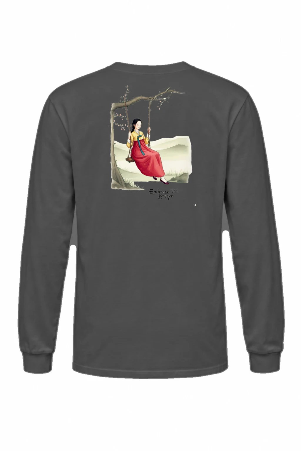 "Embrace The Breeze" Unisex Longsleeve T-shirt | Gildan 2400