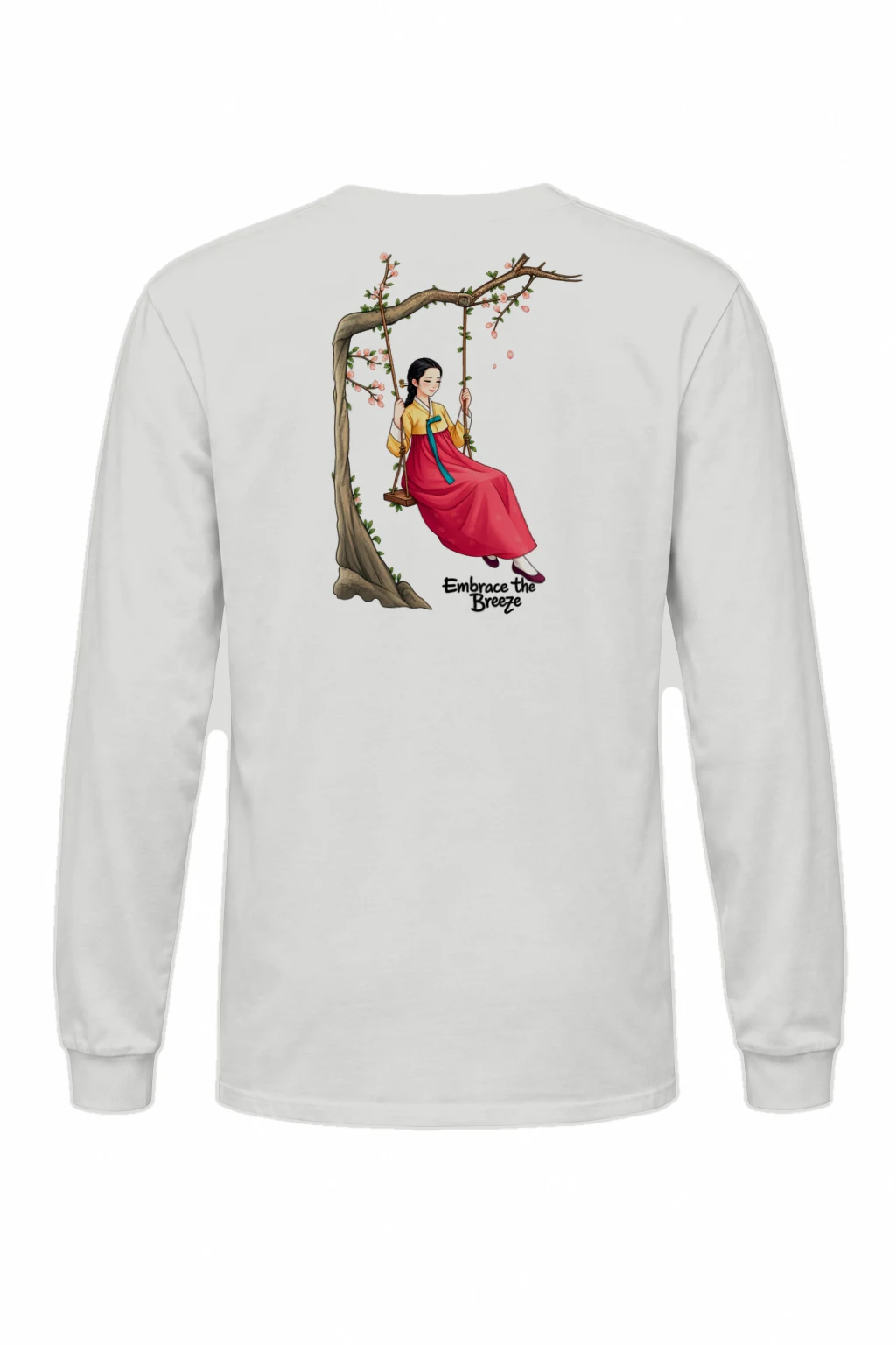 "Embrace The Breeze" Unisex Longsleeve T-shirt | Gildan 2400