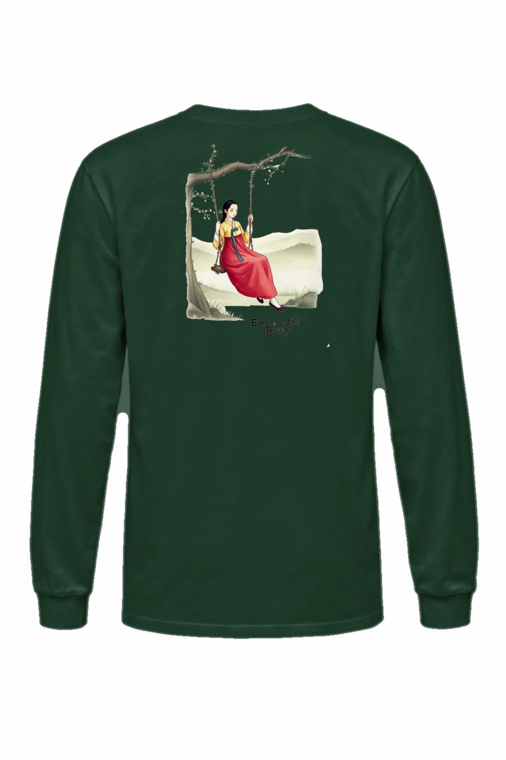 "Embrace The Breeze" Unisex Longsleeve T-shirt | Gildan 2400