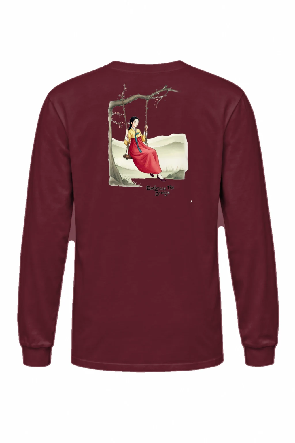 "Embrace The Breeze" Unisex Longsleeve T-shirt | Gildan 2400