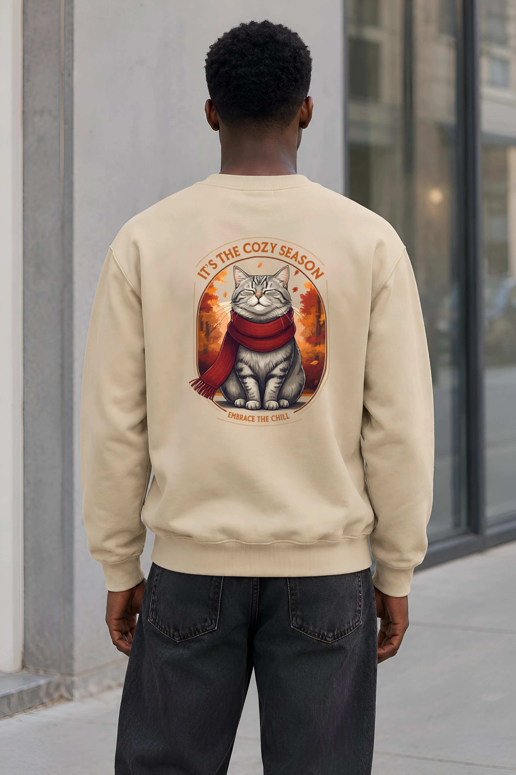"Embrace The Chill" 1 Crewneck Sweatshirt