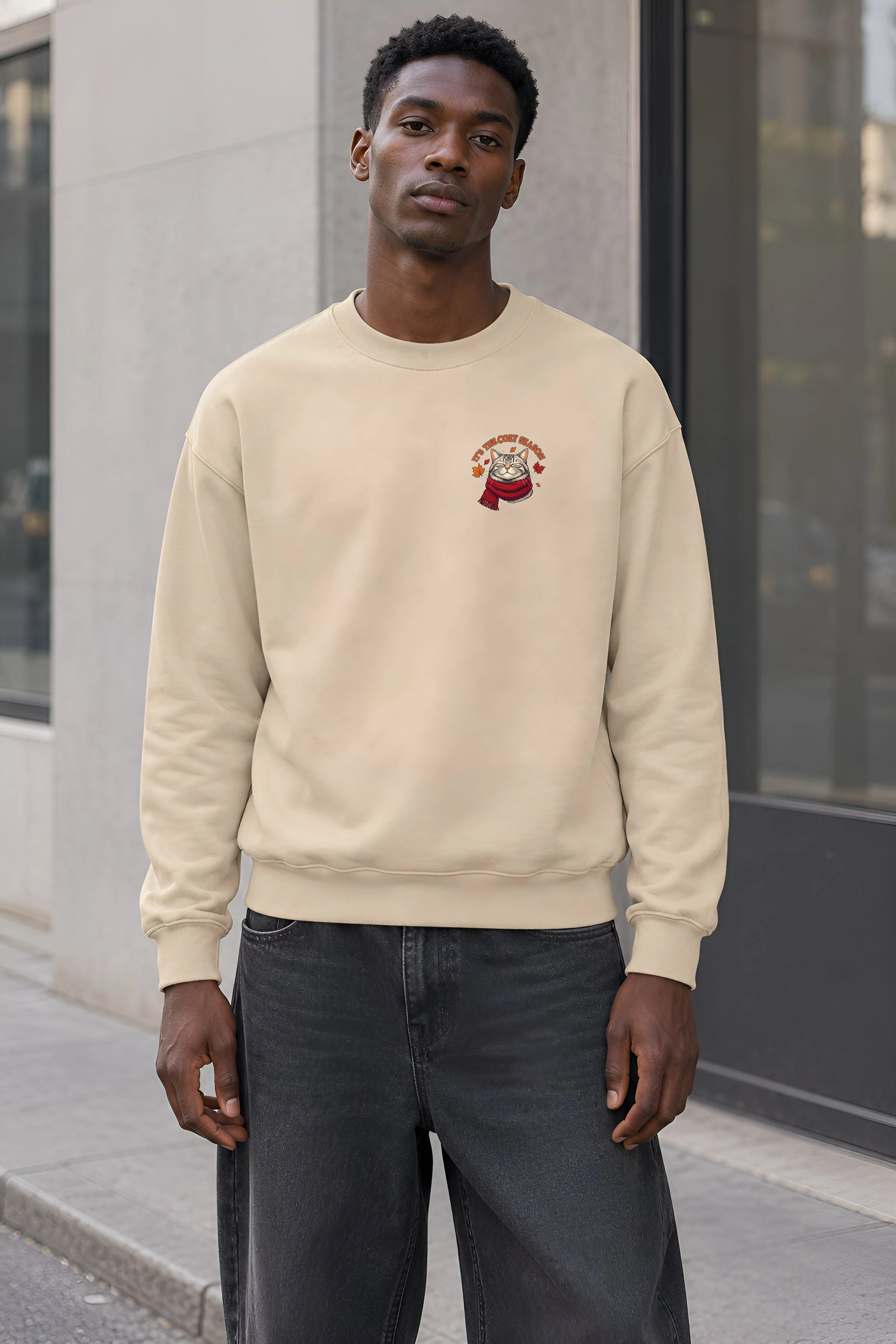 "Embrace The Chill" 1 Crewneck Sweatshirt