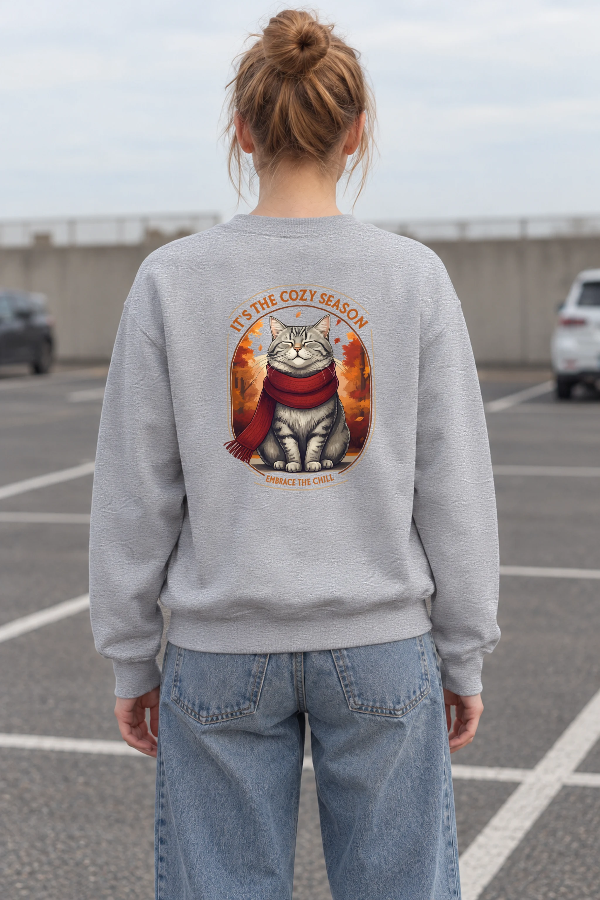 "Embrace The Chill" 1 Crewneck Sweatshirt