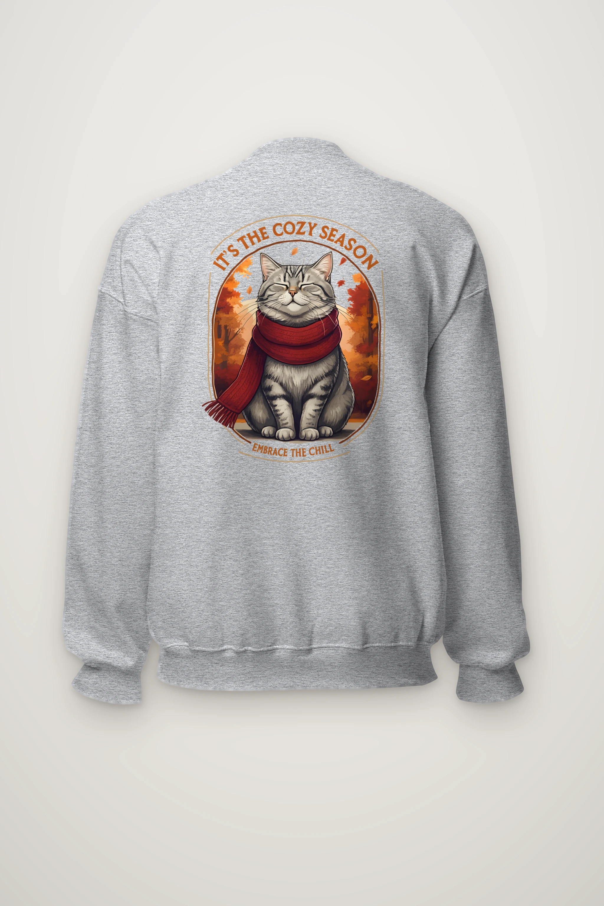 "Embrace The Chill" Heavy Blend Unisex Crewneck Sweatshirt