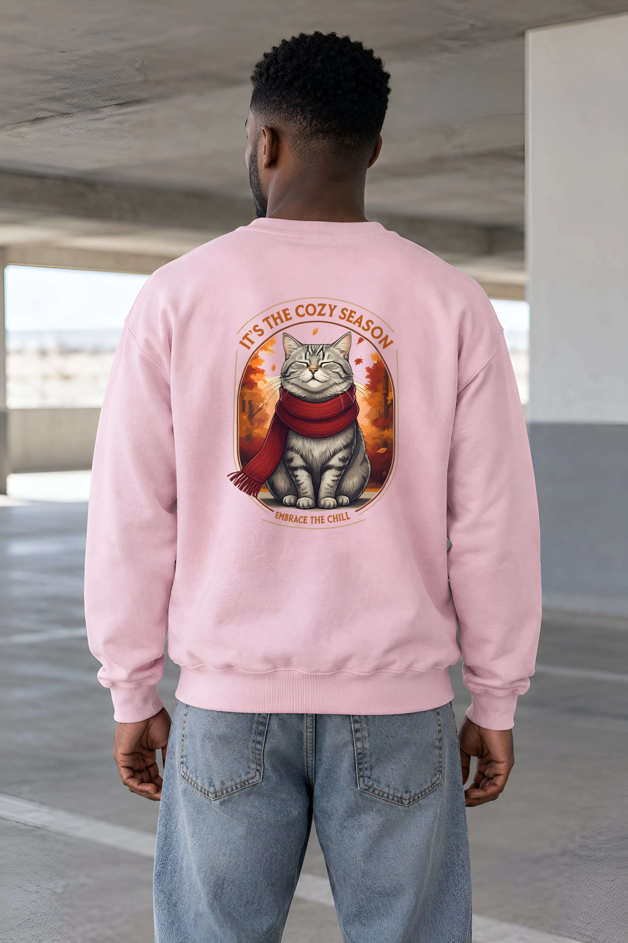 "Embrace The Chill" 1 Crewneck Sweatshirt