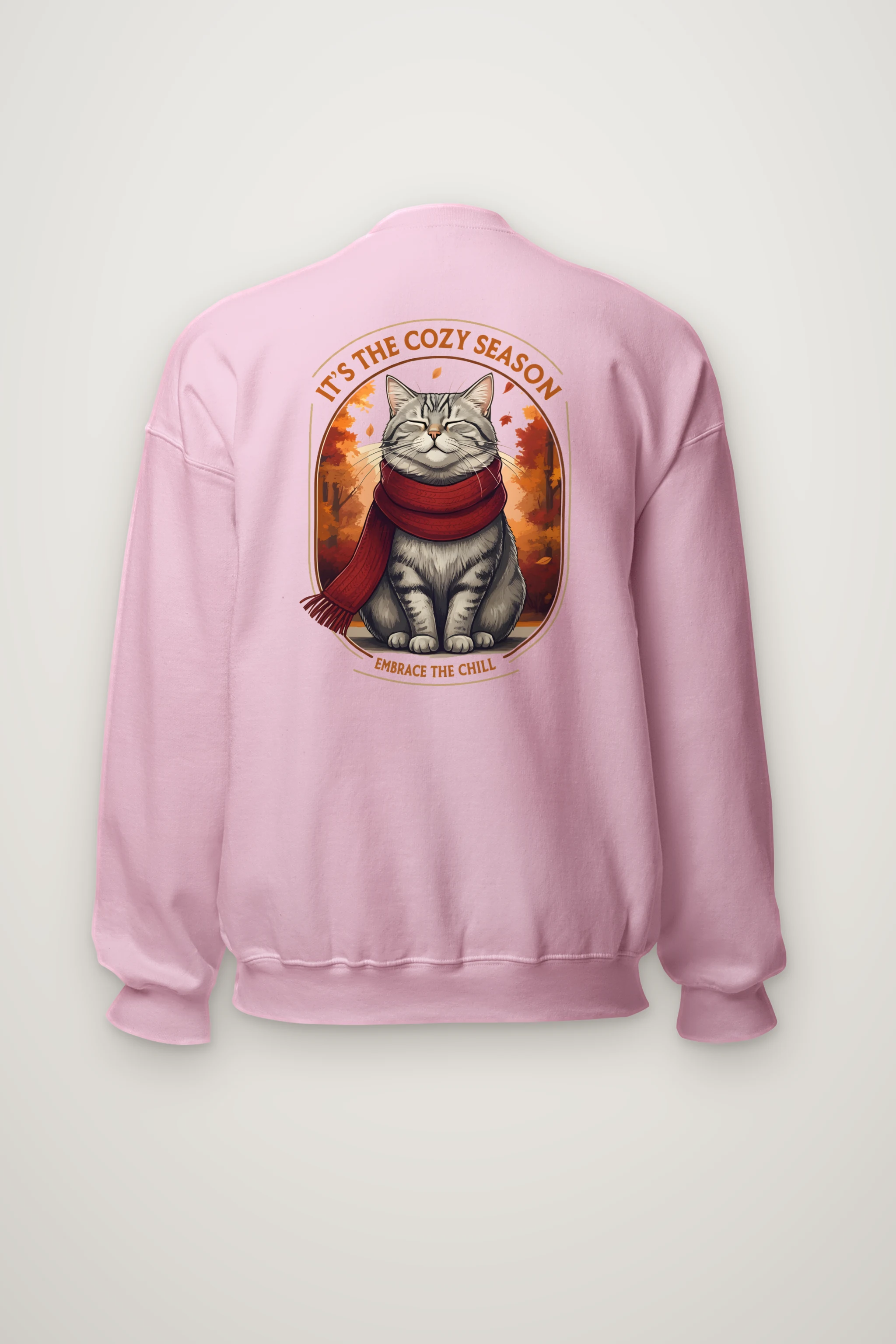 "Embrace The Chill" Heavy Blend Unisex Crewneck Sweatshirt