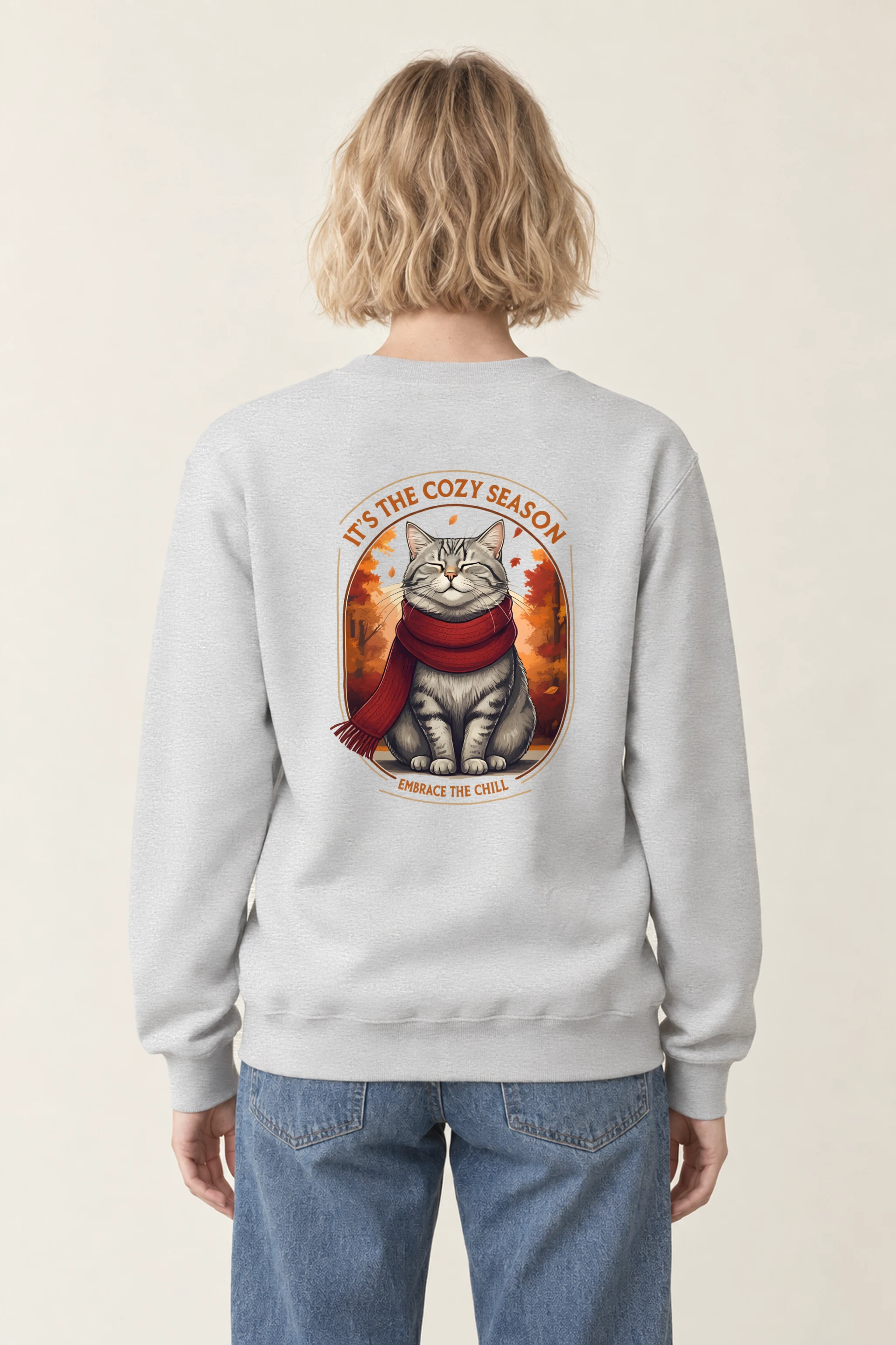 "Embrace The Chill" 1 Crewneck Sweatshirt