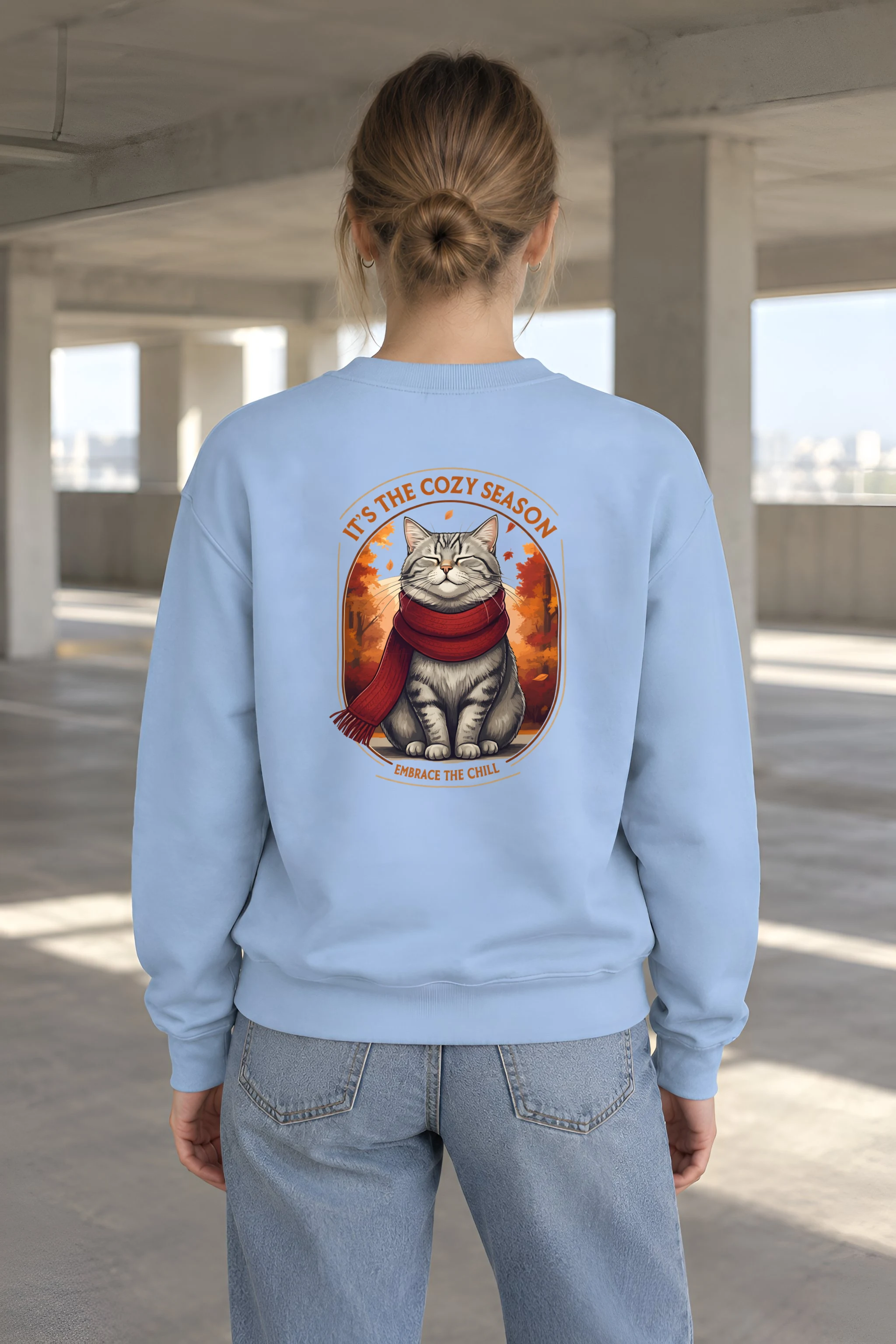 "Embrace The Chill" 1 Crewneck Sweatshirt