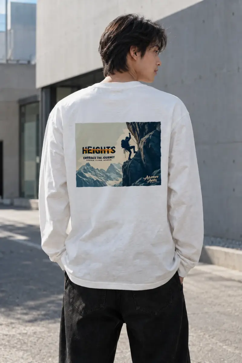 "Embrace The Journey" Unisex Longsleeve T-shirt | Gildan 2400