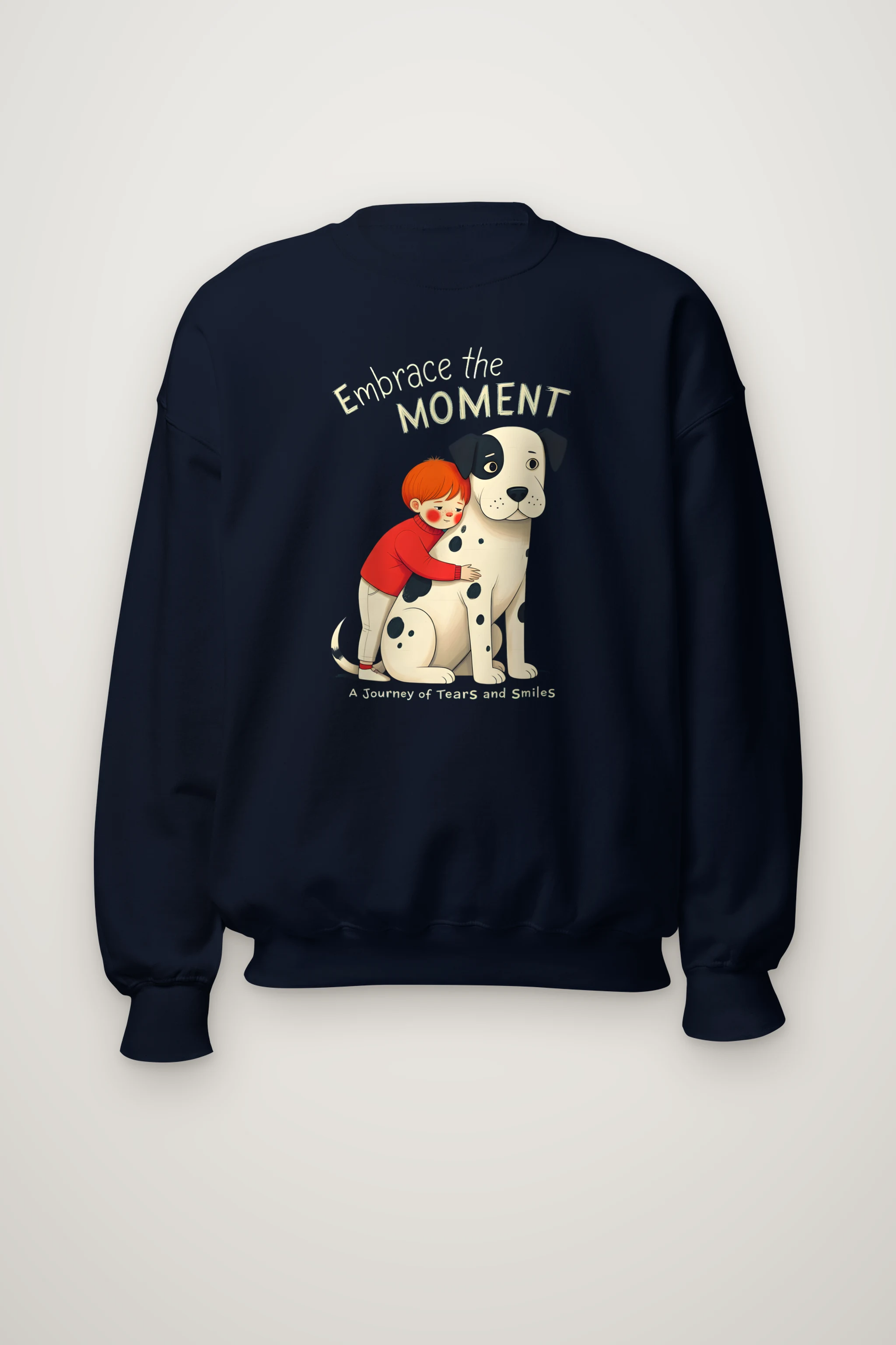 "Embrace The Moment" Heavy Blend Unisex Crewneck Sweatshirt