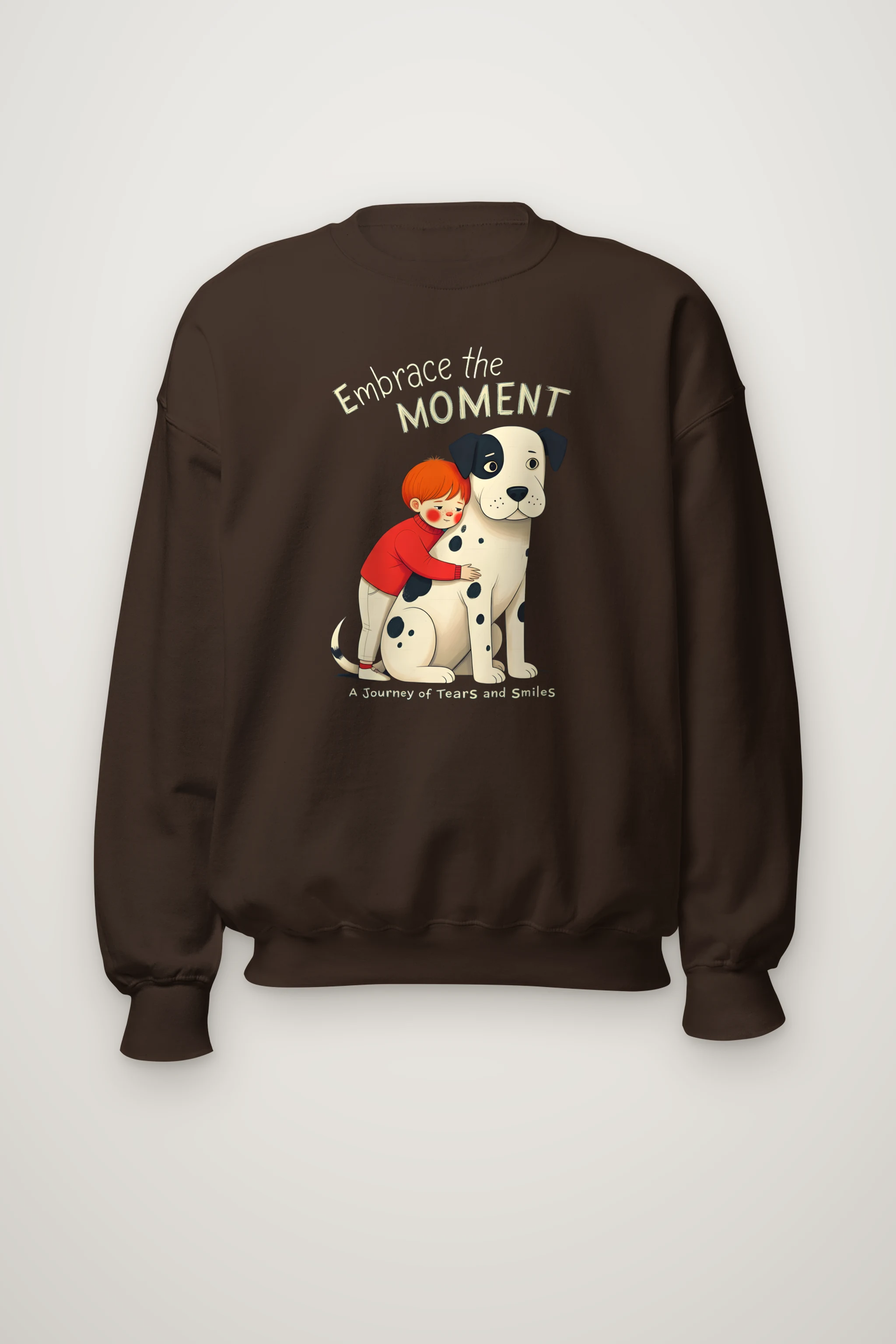 "Embrace The Moment" Heavy Blend Unisex Crewneck Sweatshirt