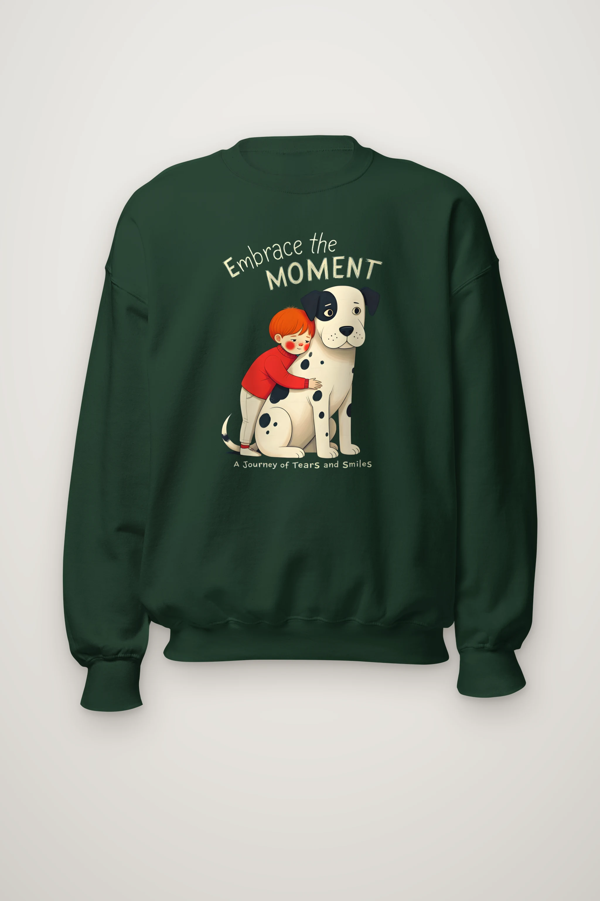 "Embrace The Moment" Heavy Blend Unisex Crewneck Sweatshirt