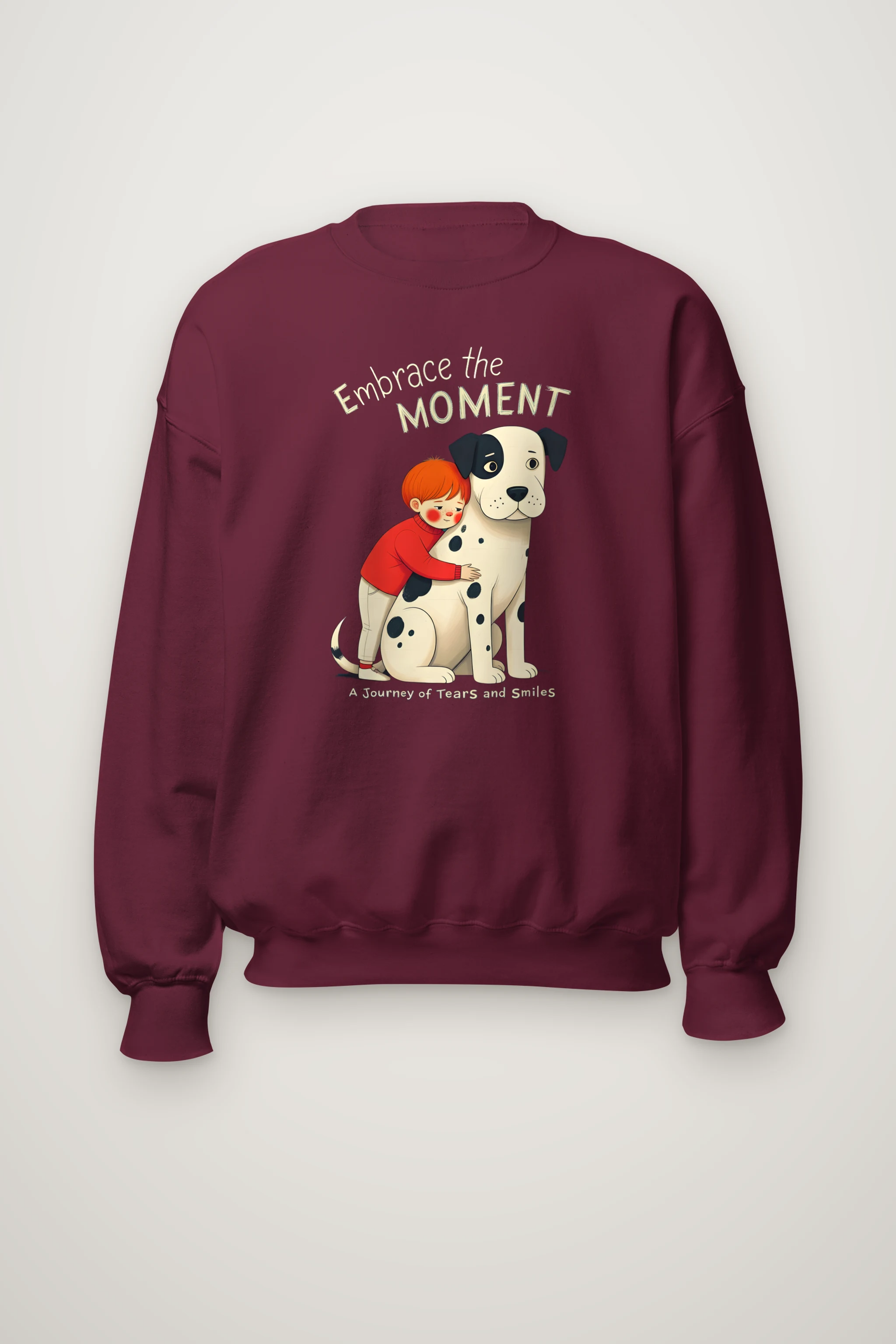 "Embrace The Moment" Heavy Blend Unisex Crewneck Sweatshirt