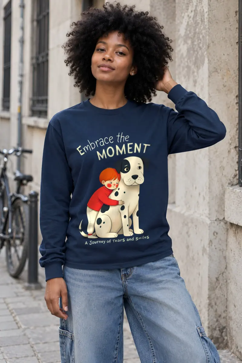 "Embrace The Moment" Unisex Longsleeve T-shirt