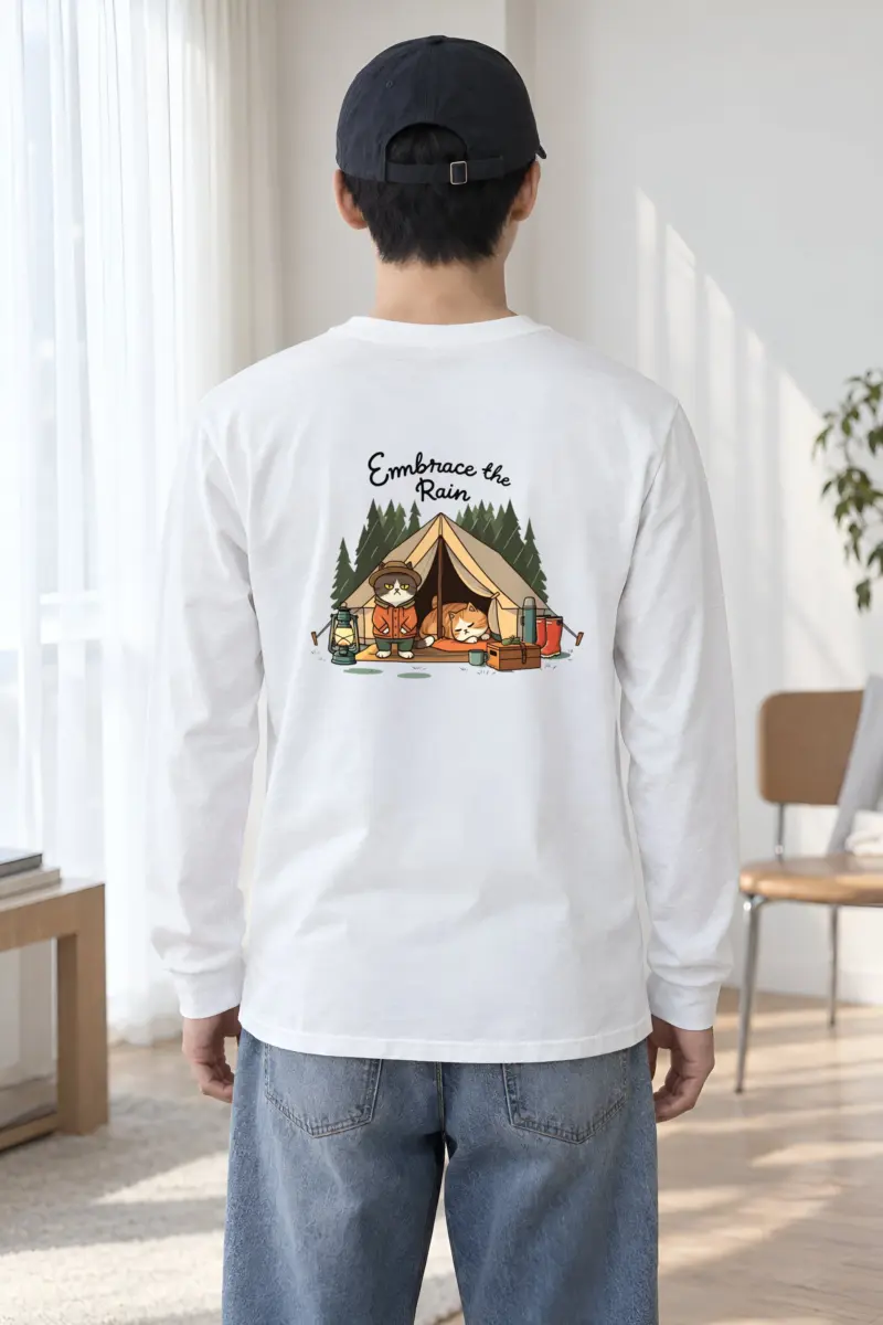 "Embrace The Rain" Unisex Longsleeve T-shirt