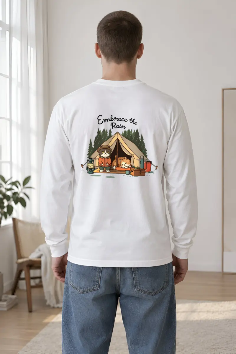 "Embrace The Rain" Unisex Longsleeve T-shirt