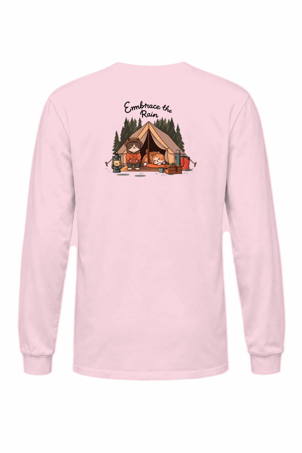 "Embrace The Rain" Unisex Longsleeve T-shirt | Gildan 2400