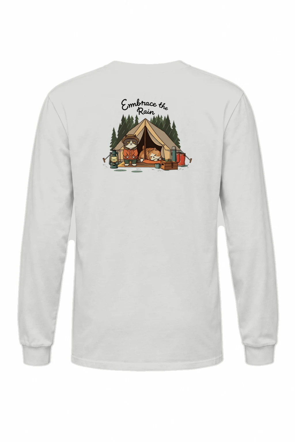 "Embrace The Rain" Unisex Longsleeve T-shirt | Gildan 2400