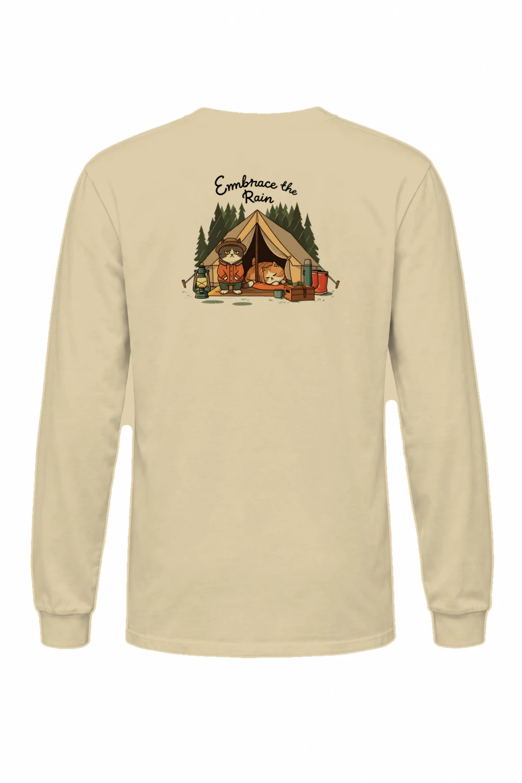 "Embrace The Rain" Unisex Longsleeve T-shirt | Gildan 2400