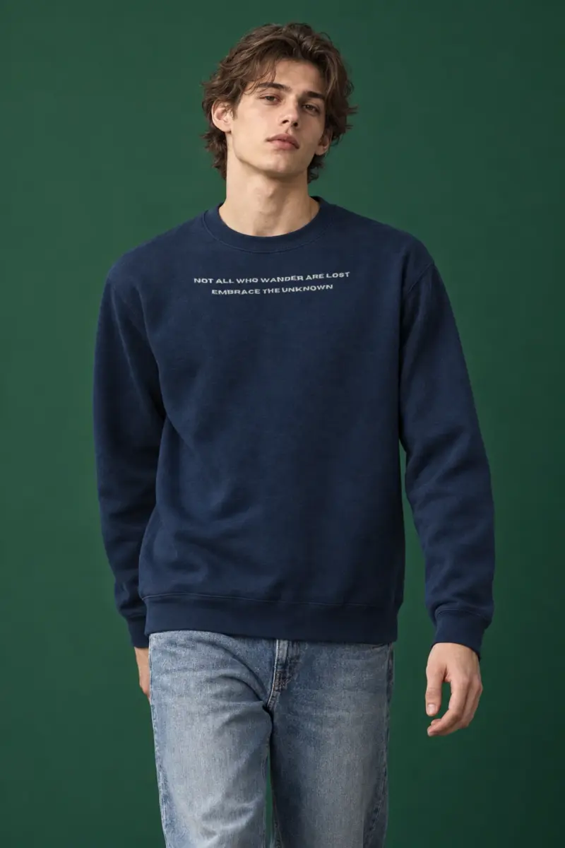 "Embrace The Unknown" Heavy Blend Unisex Crewneck Sweatshirt