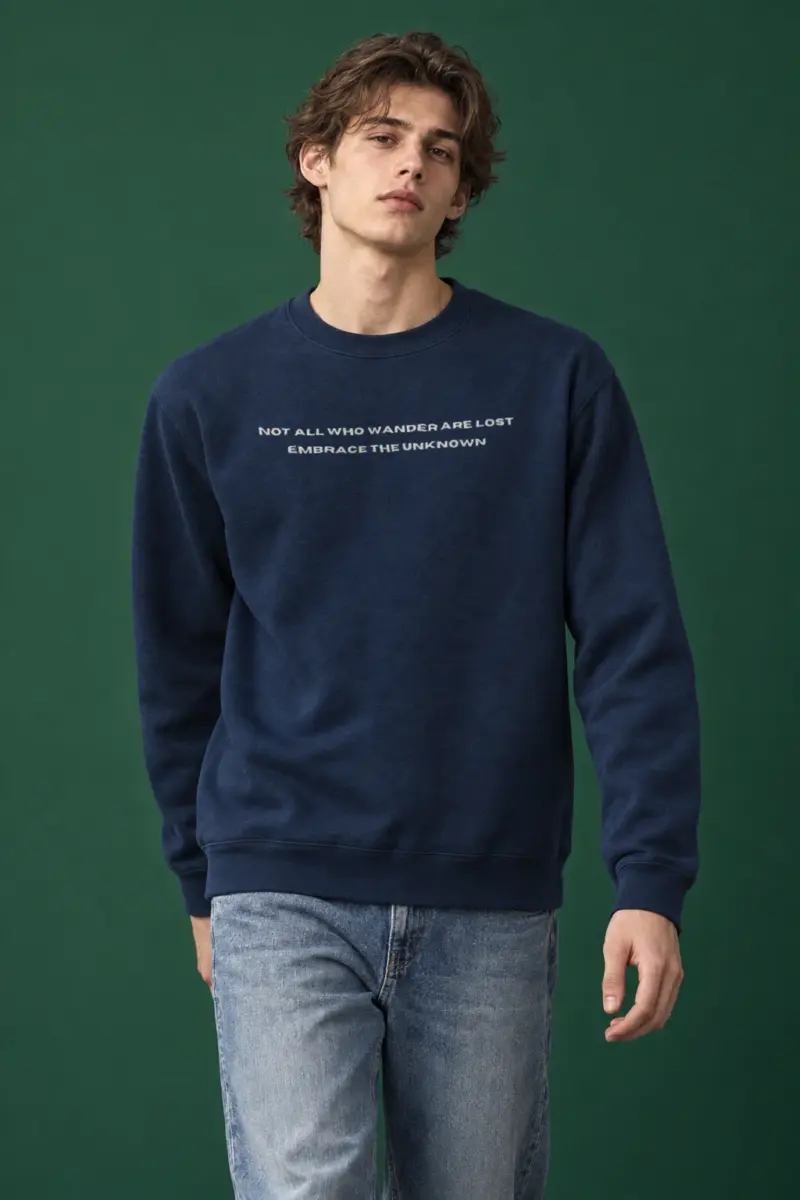 "Embrace The Unknown" Heavy Blend Unisex Crewneck Sweatshirt