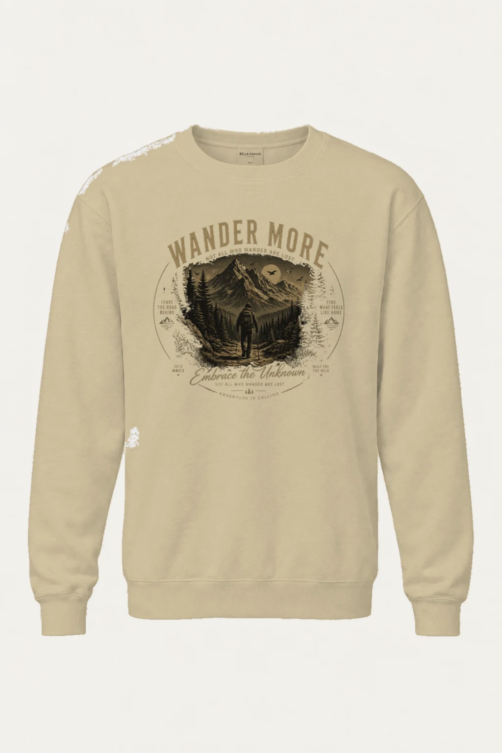 "Embrace The Unknown" Heavy Blend Unisex Crewneck Sweatshirt | Gildan 18000