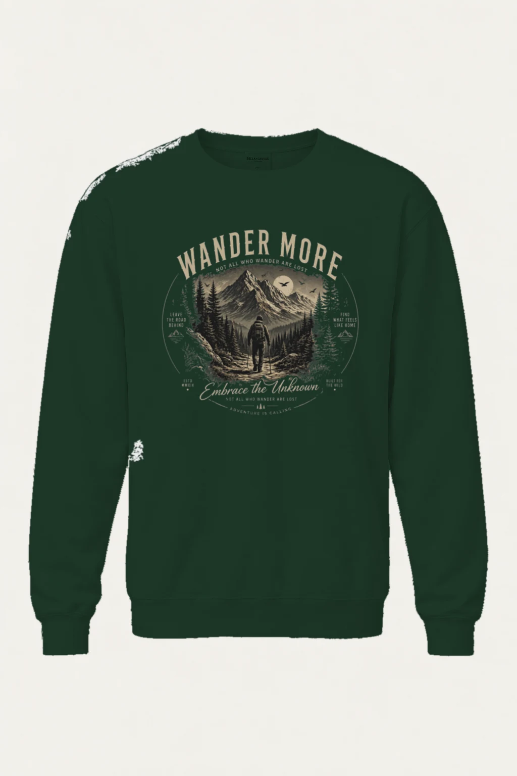 "Embrace The Unknown" Heavy Blend Unisex Crewneck Sweatshirt | Gildan 18000