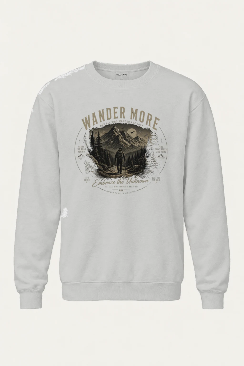 "Embrace The Unknown" Heavy Blend Unisex Crewneck Sweatshirt | Gildan 18000