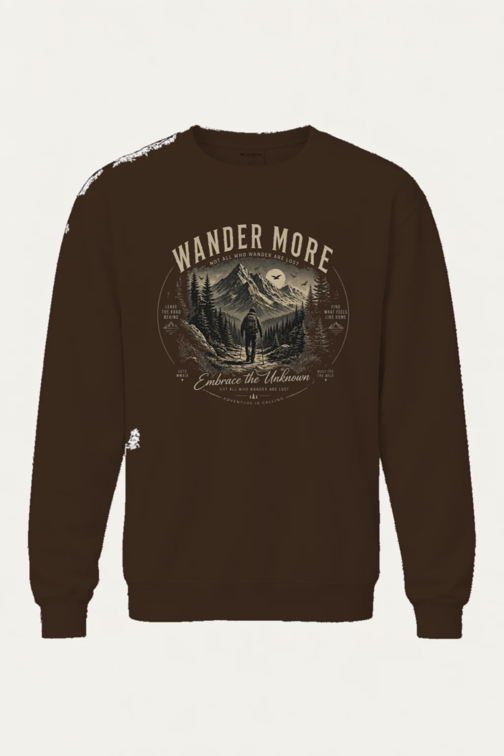 "Embrace The Unknown" Heavy Blend Unisex Crewneck Sweatshirt | Gildan 18000
