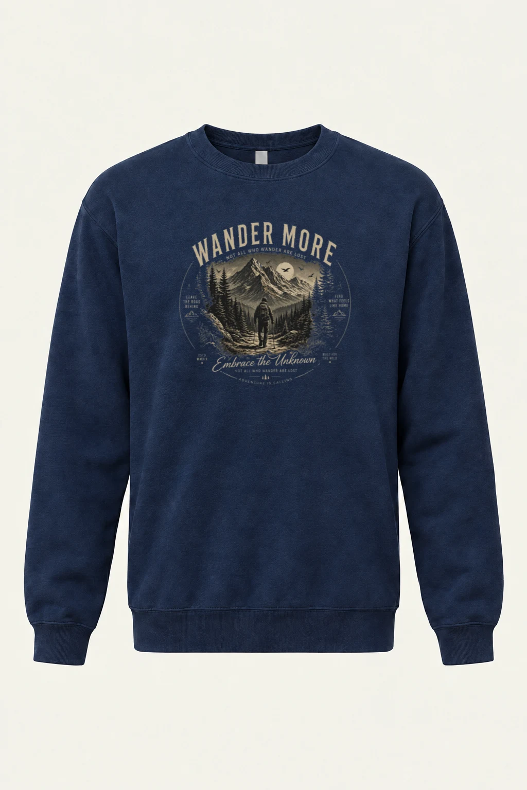 "Embrace The Unknown" Heavy Blend Unisex Crewneck Sweatshirt | Gildan 18000