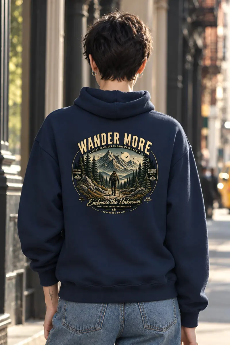 "Embrace The Unknown" Heavy Blend Unisex Pullover Hoodie