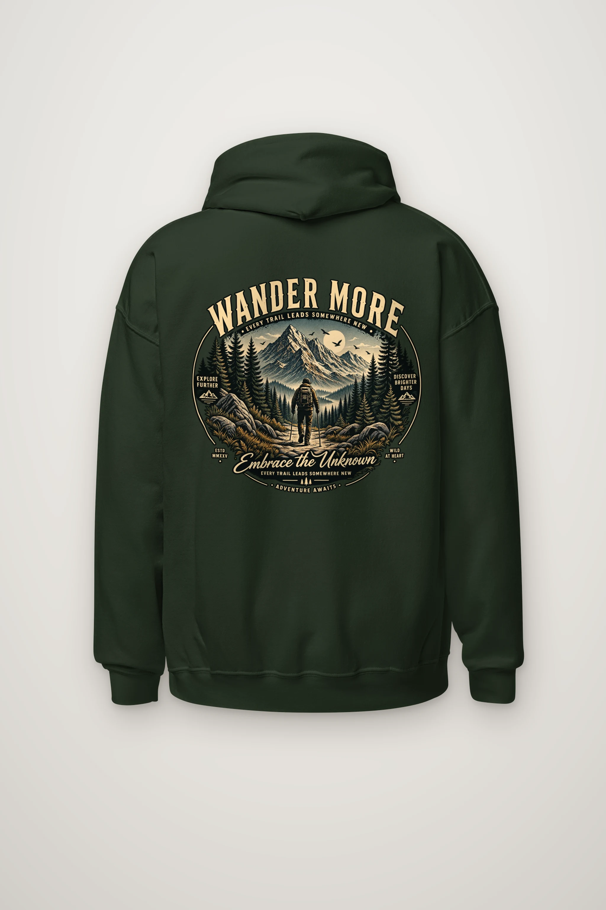 "Embrace The Unknown" Heavy Blend Unisex Pullover Hoodie