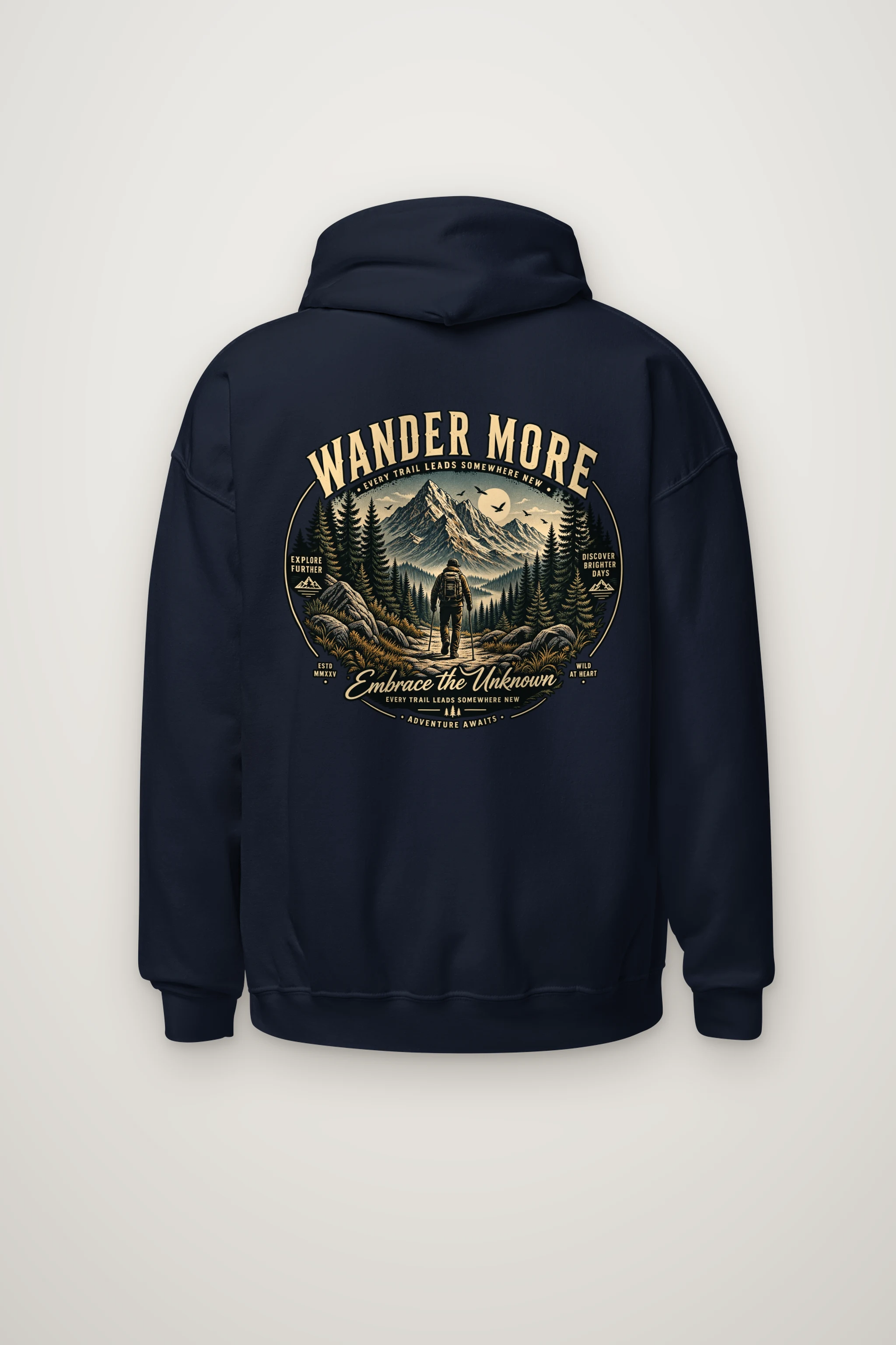 "Embrace The Unknown" Heavy Blend Unisex Pullover Hoodie