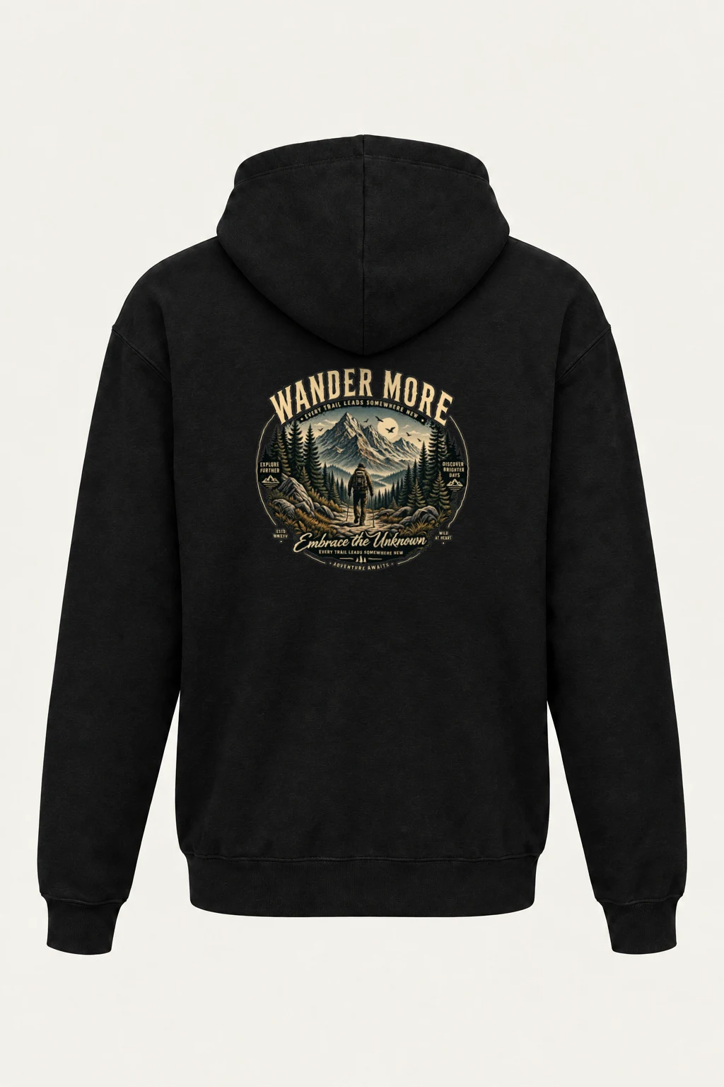 "Embrace The Unknown" Heavy Blend Unisex Pullover Hoodie | Gildan 18500