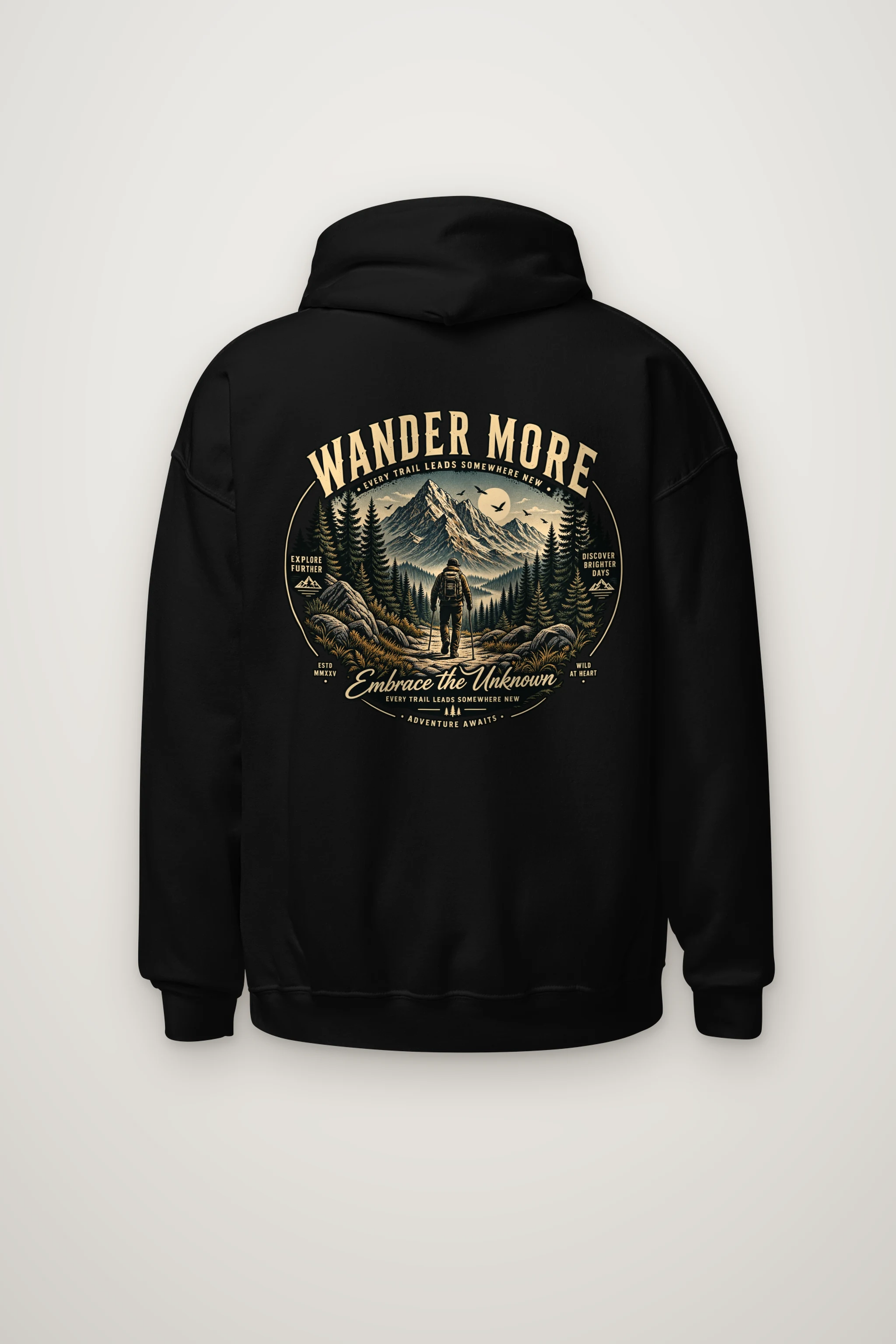 "Embrace The Unknown" Heavy Blend Unisex Pullover Hoodie