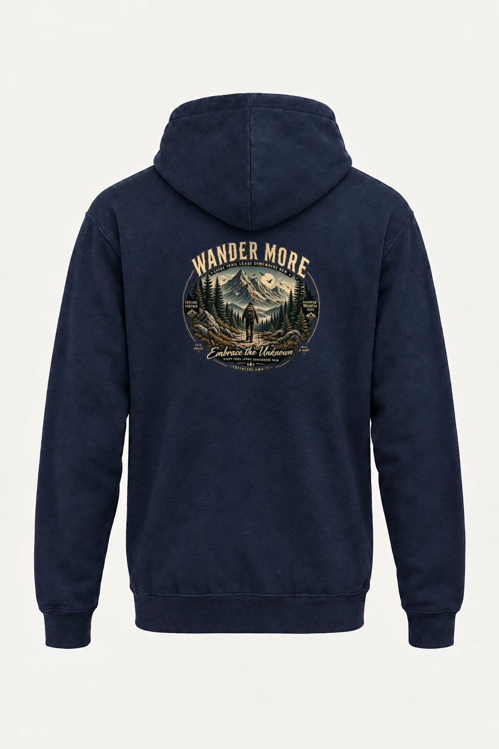 "Embrace The Unknown" Heavy Blend Unisex Pullover Hoodie | Gildan 18500