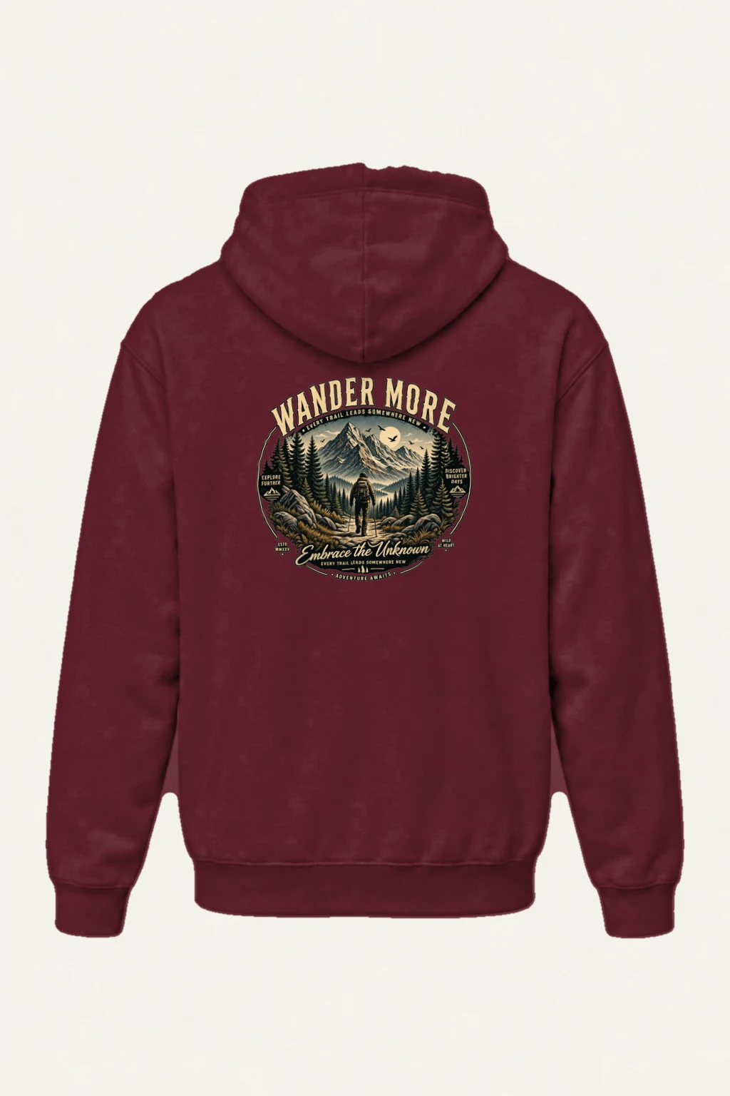 "Embrace The Unknown" Heavy Blend Unisex Pullover Hoodie | Gildan 18500