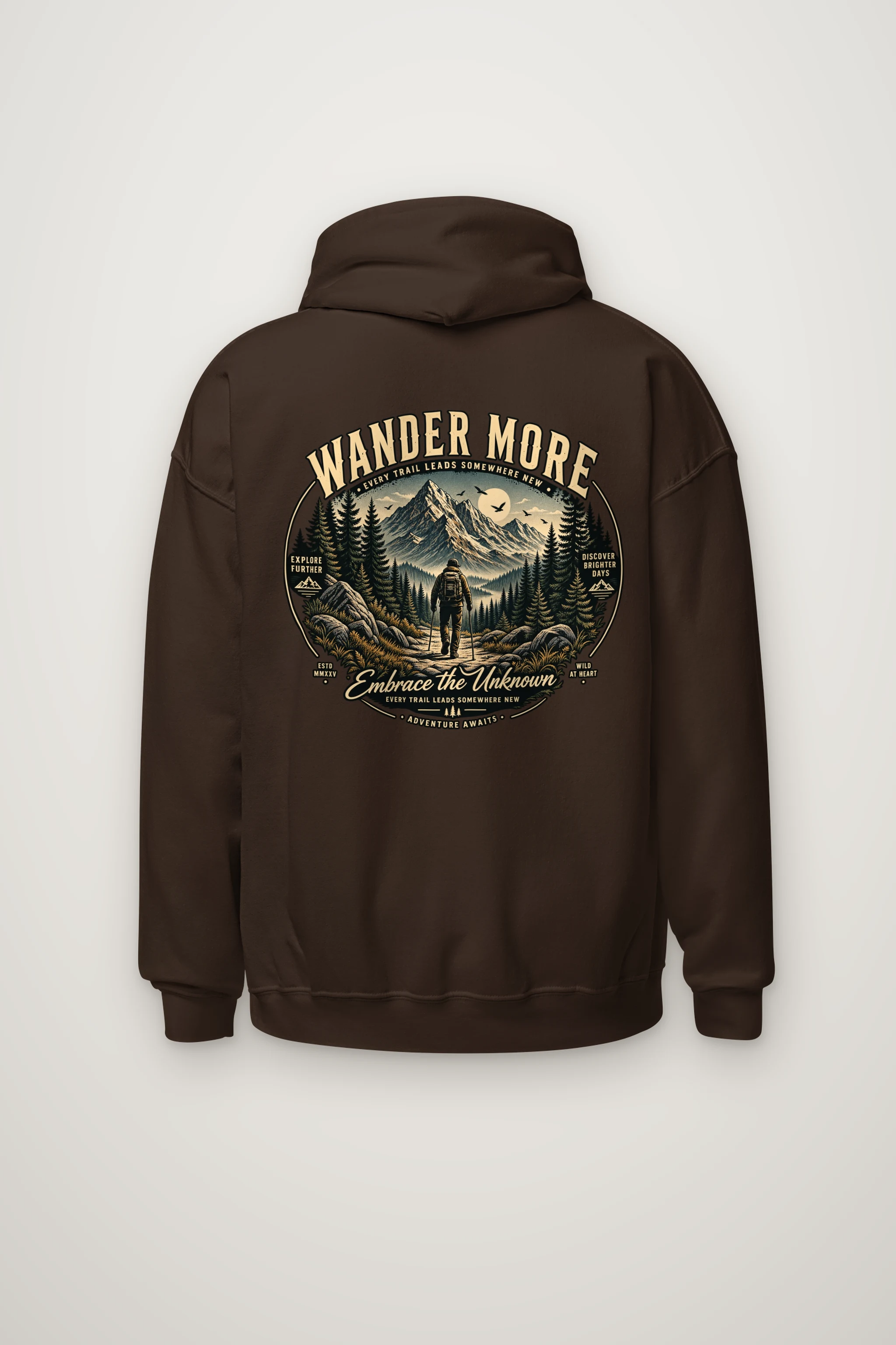 "Embrace The Unknown" Heavy Blend Unisex Pullover Hoodie