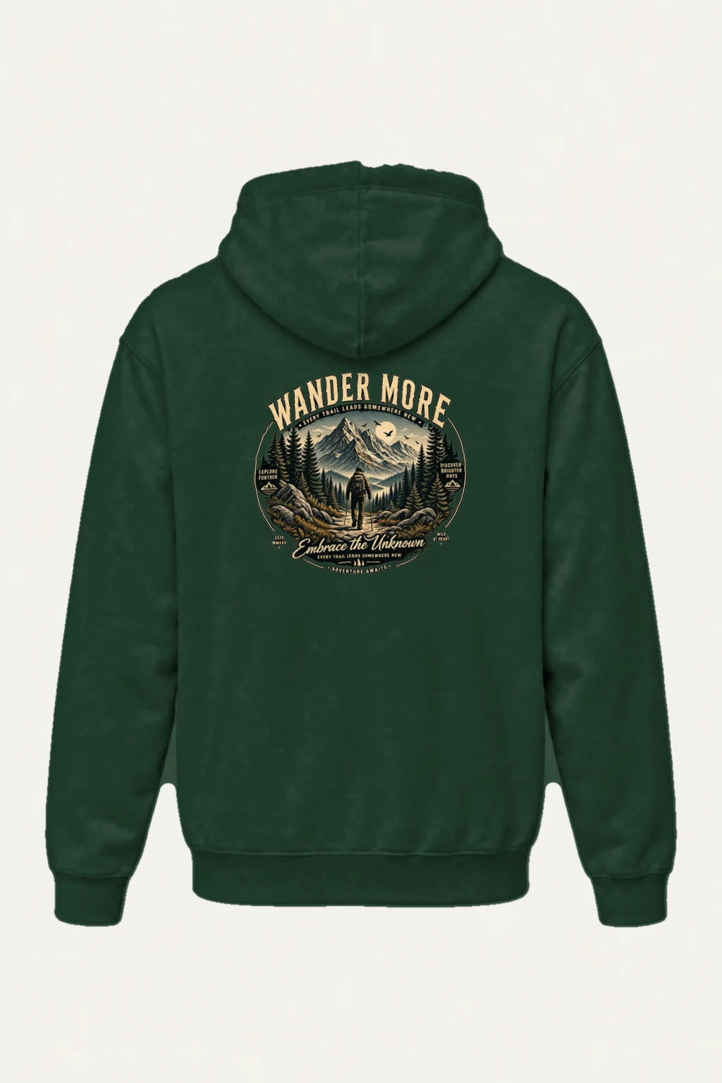 "Embrace The Unknown" Heavy Blend Unisex Pullover Hoodie | Gildan 18500