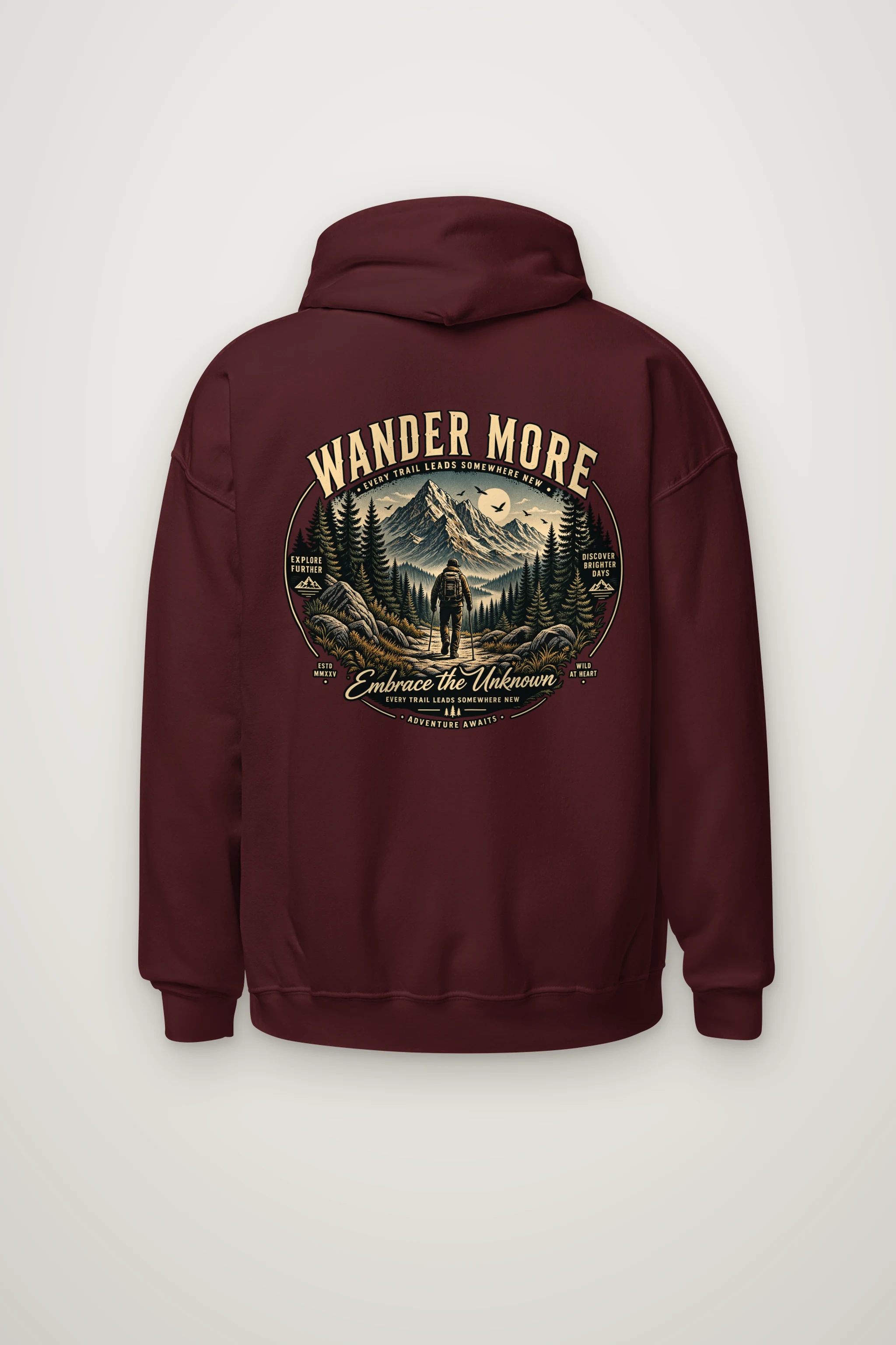 "Embrace The Unknown" Heavy Blend Unisex Pullover Hoodie