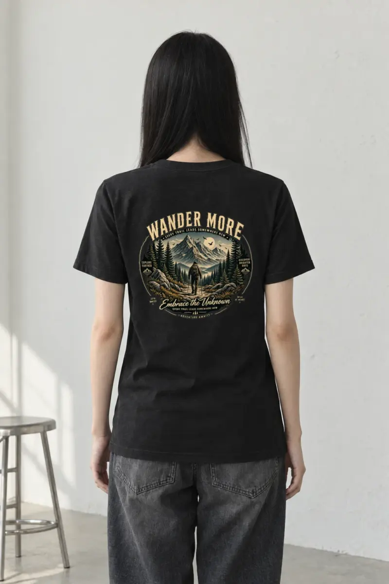 "Embrace The Unknown" Heavyweight Unisex Crewneck T-shirt