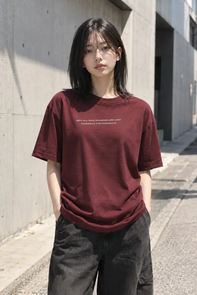 "Embrace The Unknown" Heavyweight Unisex Crewneck T-shirt | Gildan 5000