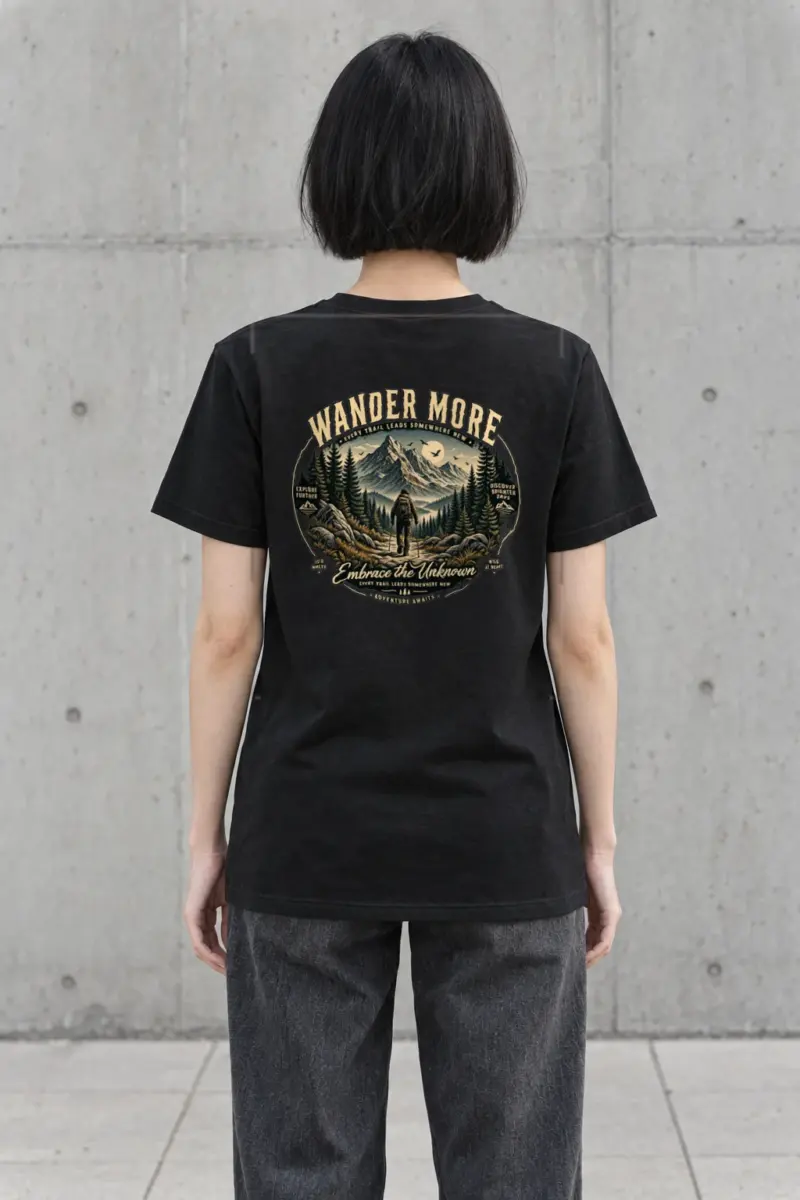 "Embrace The Unknown" Heavyweight Unisex Crewneck T-shirt