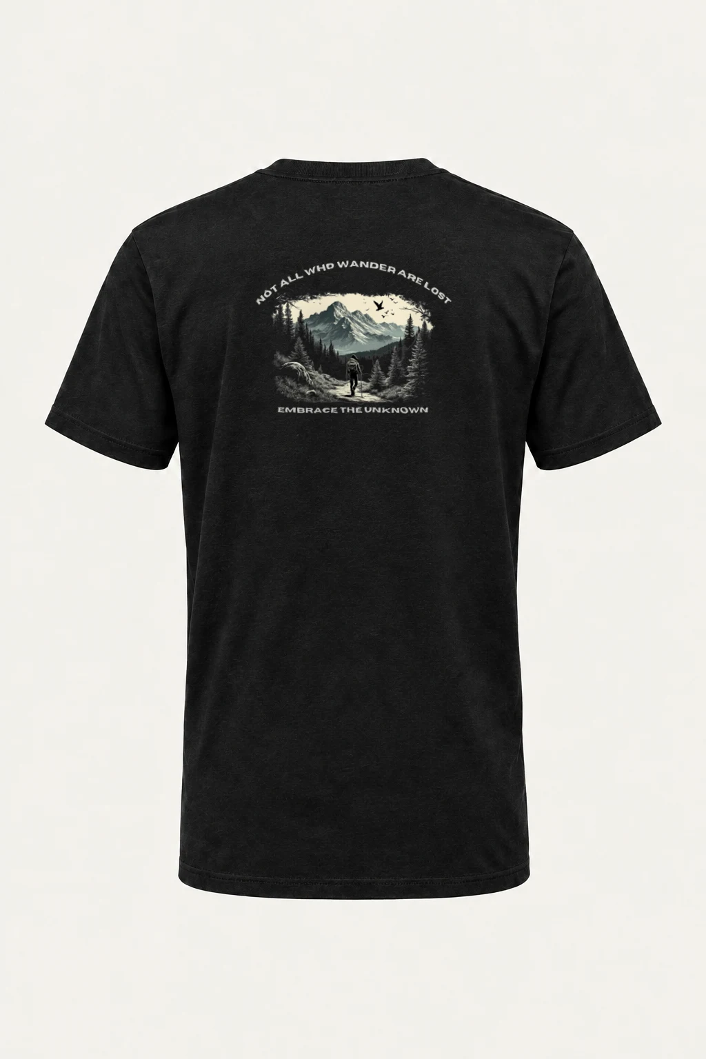 "Embrace The Unknown" Heavyweight Unisex Crewneck T-shirt | Gildan 5000